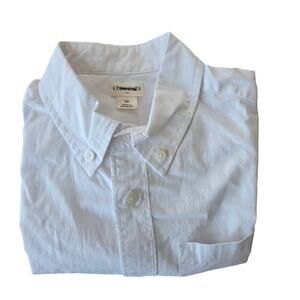 J. Crew Factory Crewcuts Kids' Long-Sleeve Flex Washed Shirt Size 12 NWT